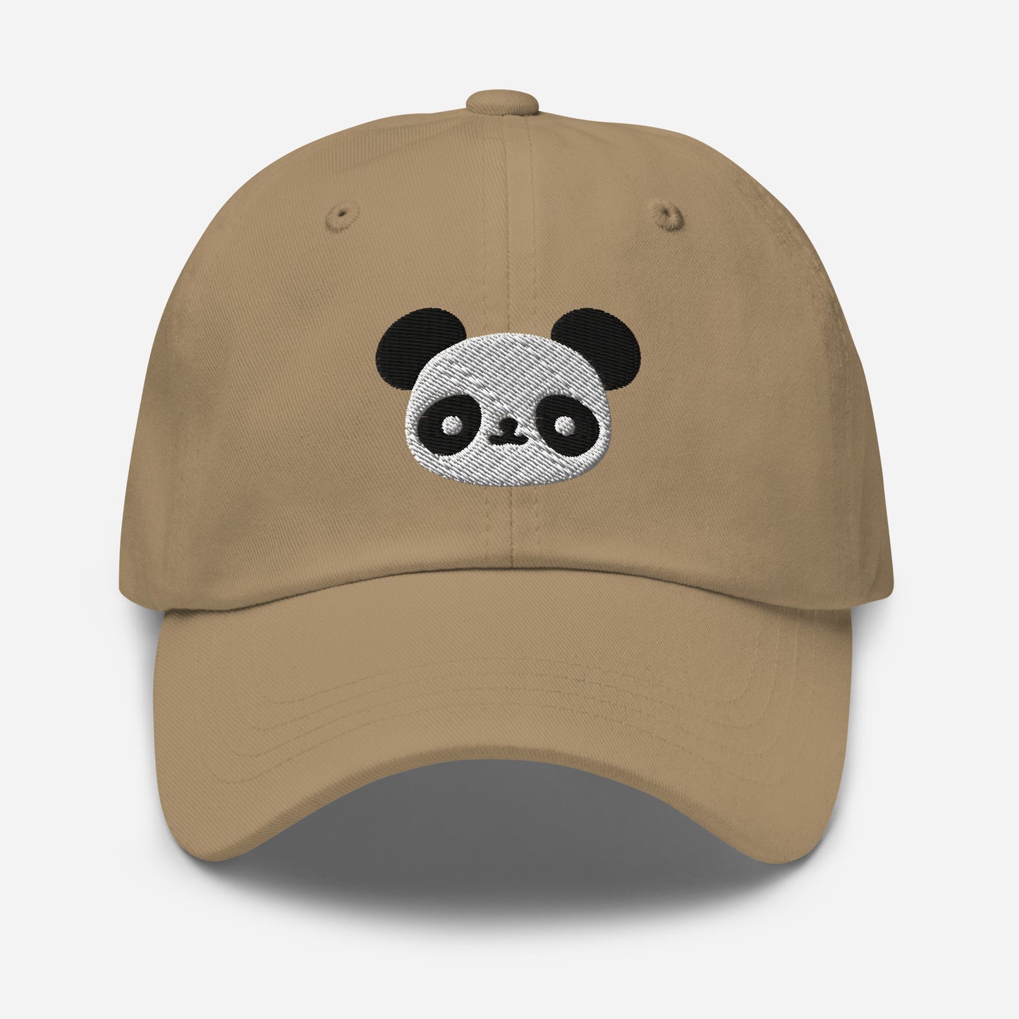 Baby Panda Dad Hat, Embroidered Wild Animal Unisex Hat, Handmade Dad Cap, Cartoon Panda Bear Adjustable Baseball Gift Cap