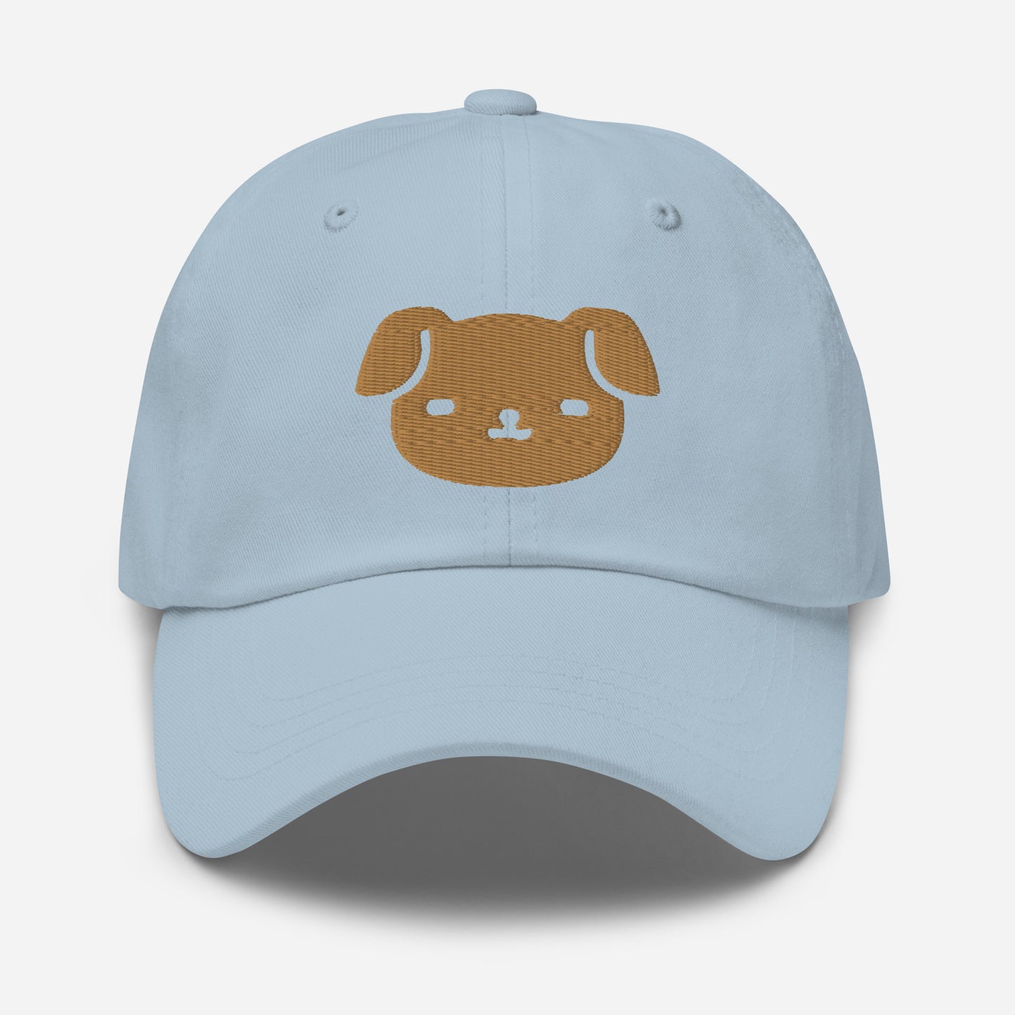 Puppy Dog Dad Hat, Embroidered Dog Lover Unisex Hat, Handmade Dad Cap, Cartoon Dog Adjustable Baseball Gift Cap