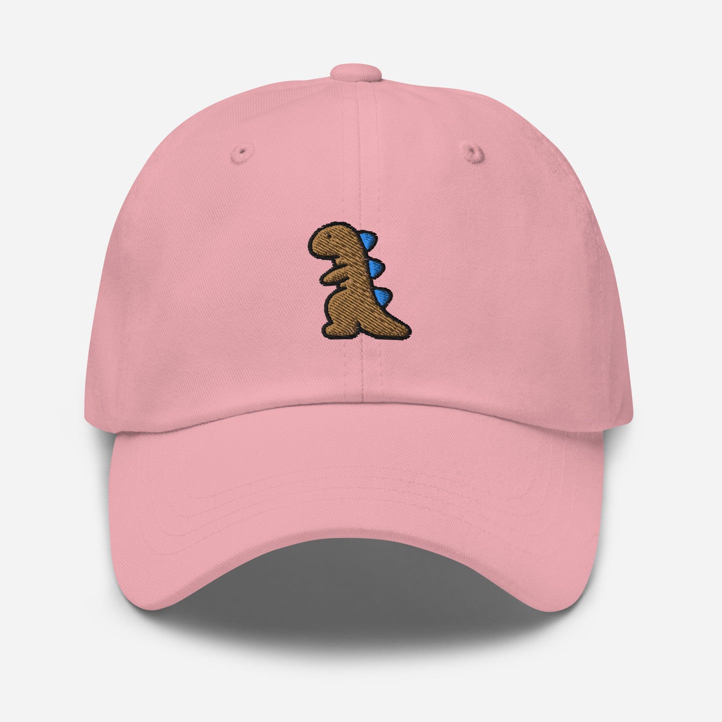 Dinosaur Dad Hat, Embroidered T-Rex Unisex Hat, Handmade Dad Cap, Baby Dino Lovers Adjustable Baseball Gift Cap