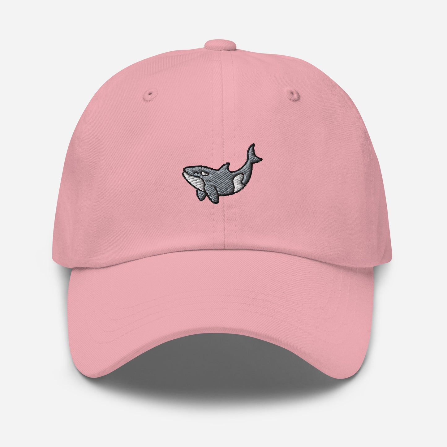 Orca Whale Dad Hat, Embroidered Killer Whale Unisex Hat, Handmade Dad Cap, Ocean Animal Adjustable Baseball Gift Cap - Multiple Colors