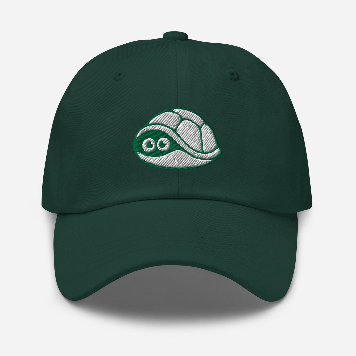 Sea Turtle Dad Hat, Embroidered Turtle Lover Tortoise Unisex Hat, Handmade Dad Cap, Deepsea Testudines Wildlife Adjustable Baseball Cap