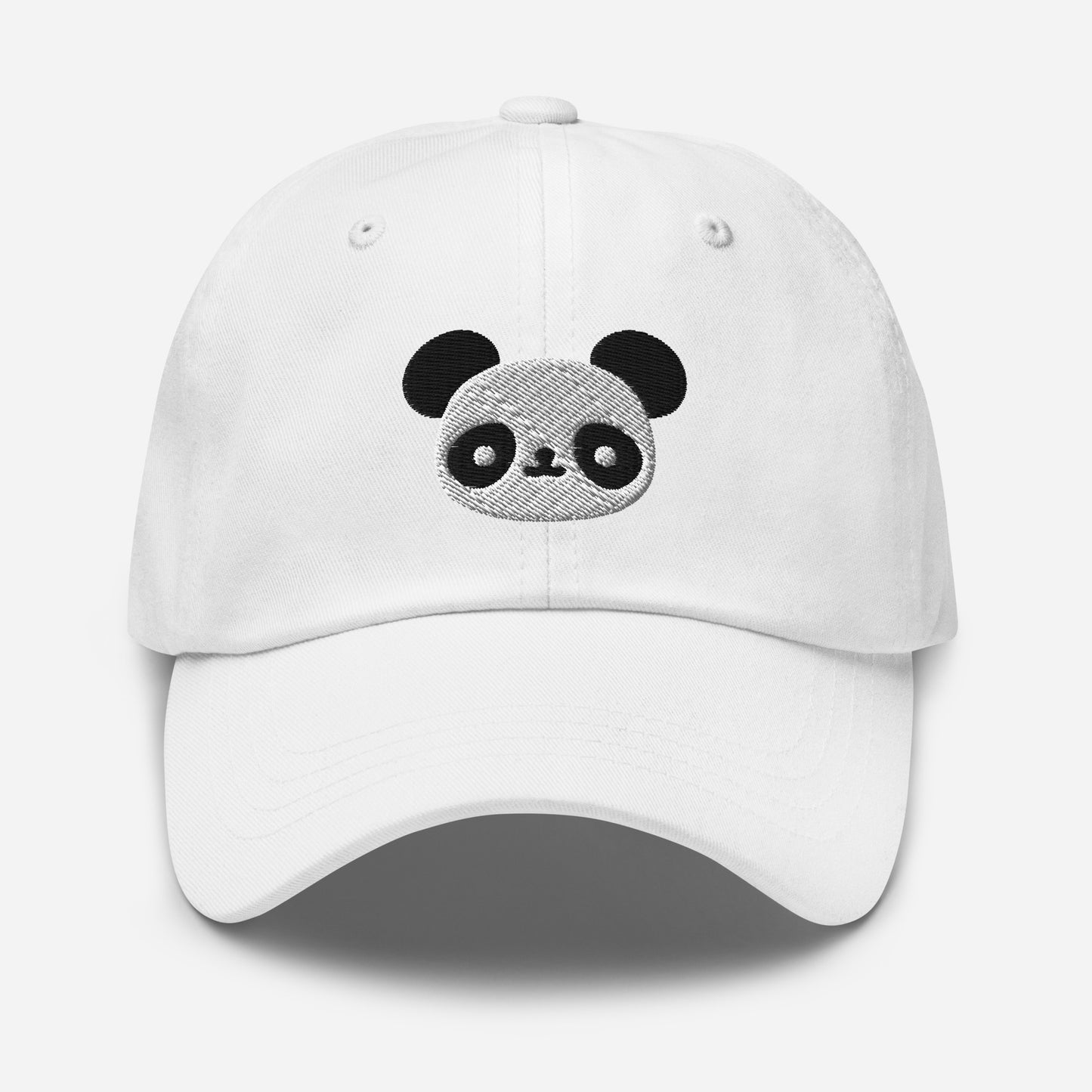 Baby Panda Dad Hat, Embroidered Wild Animal Unisex Hat, Handmade Dad Cap, Cartoon Panda Bear Adjustable Baseball Gift Cap