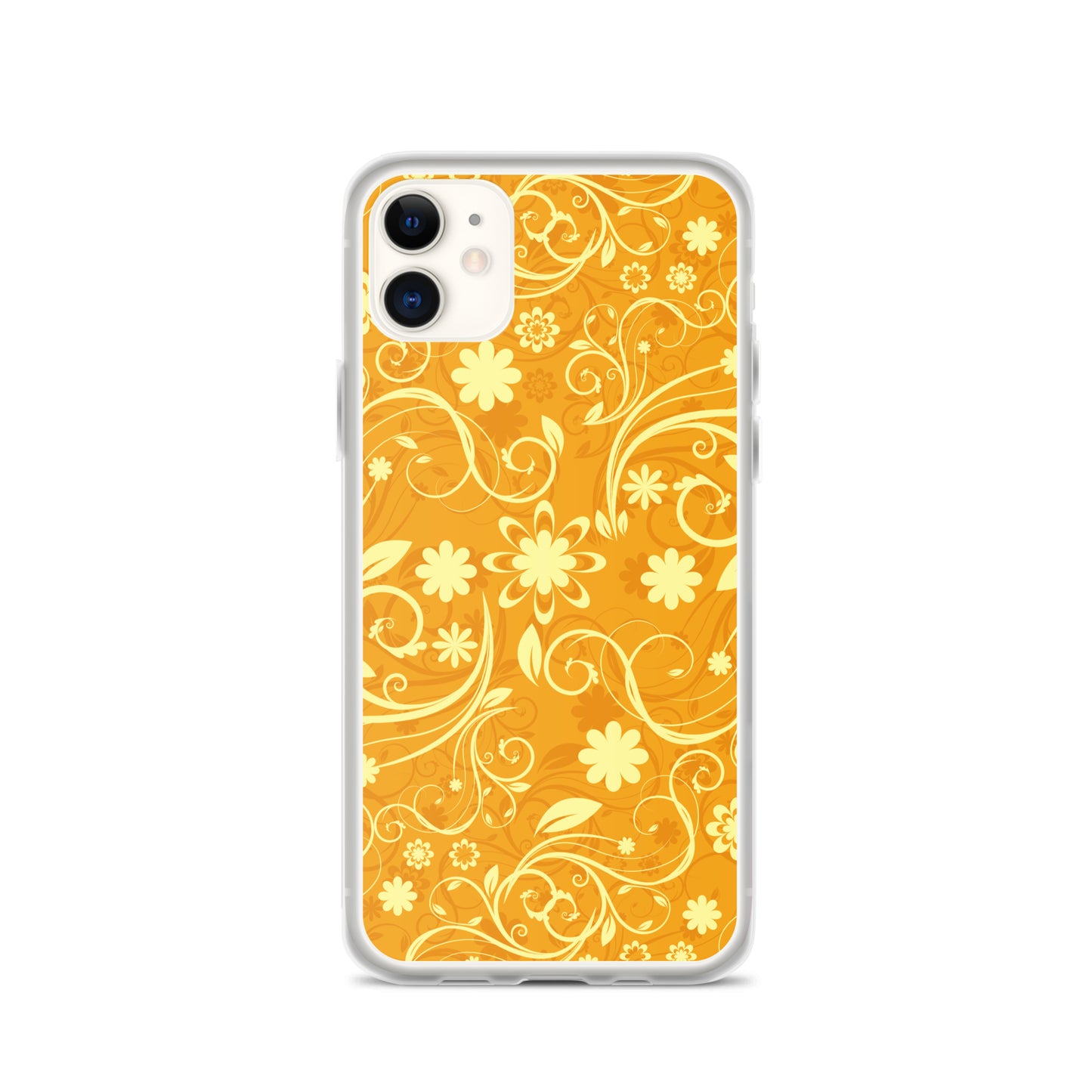 Elegant Decorative Ornamental Floral Pattern Clear Case for iPhone®