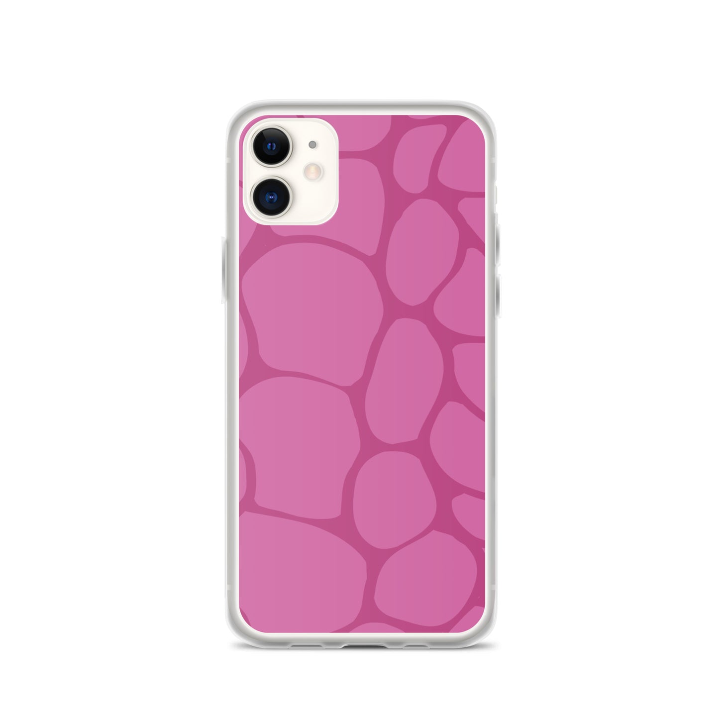 Abstract Pink Pattern Clear Case for iPhone®