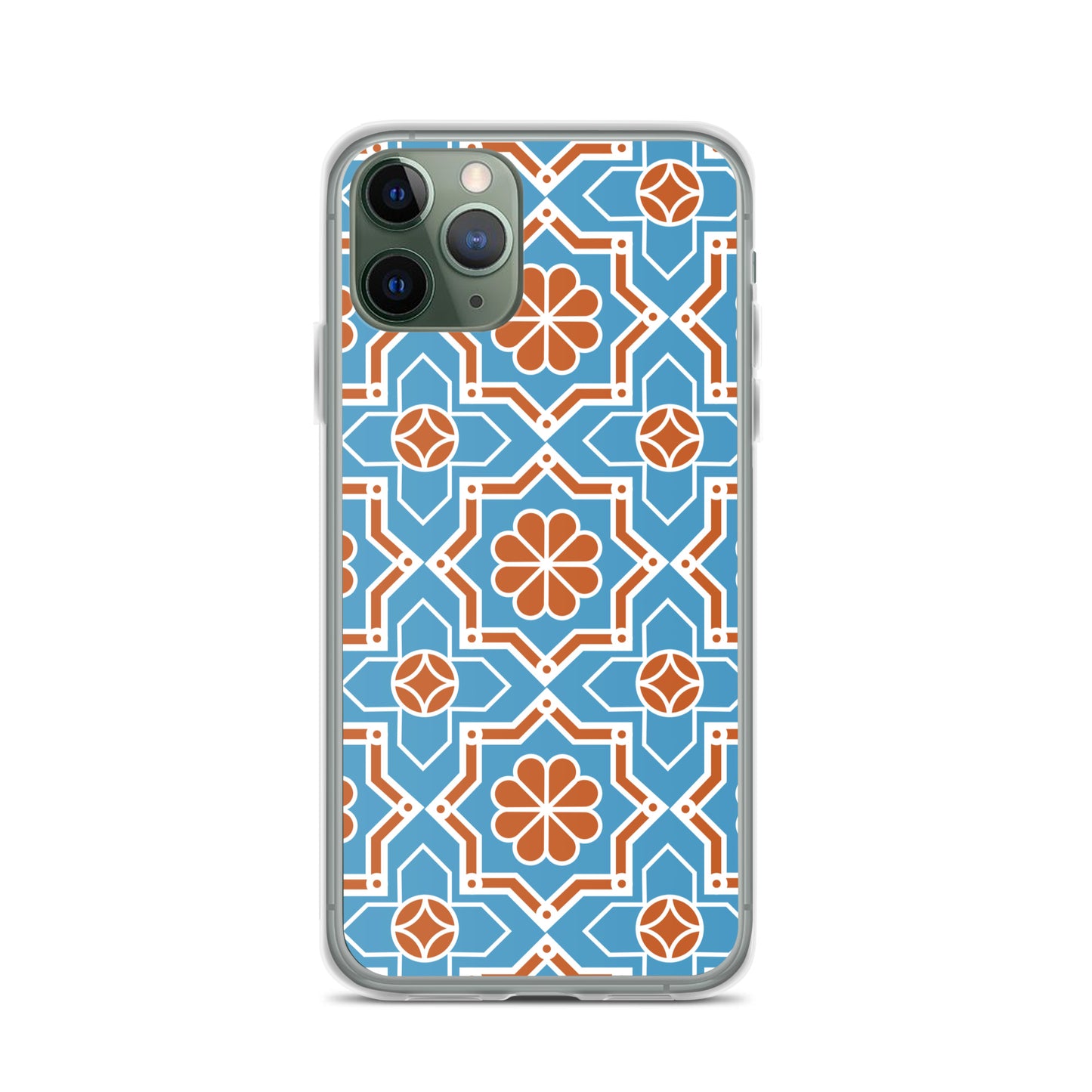 Complex Arabesque Pattern Clear Case for iPhone®
