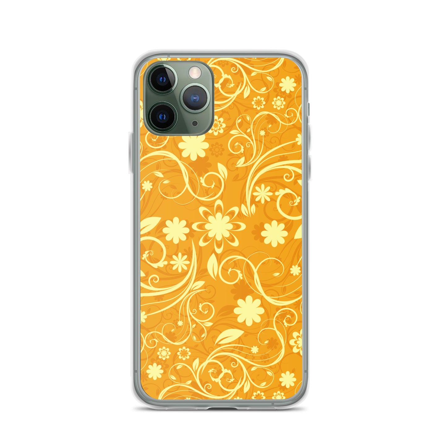 Elegant Decorative Ornamental Floral Pattern Clear Case for iPhone®