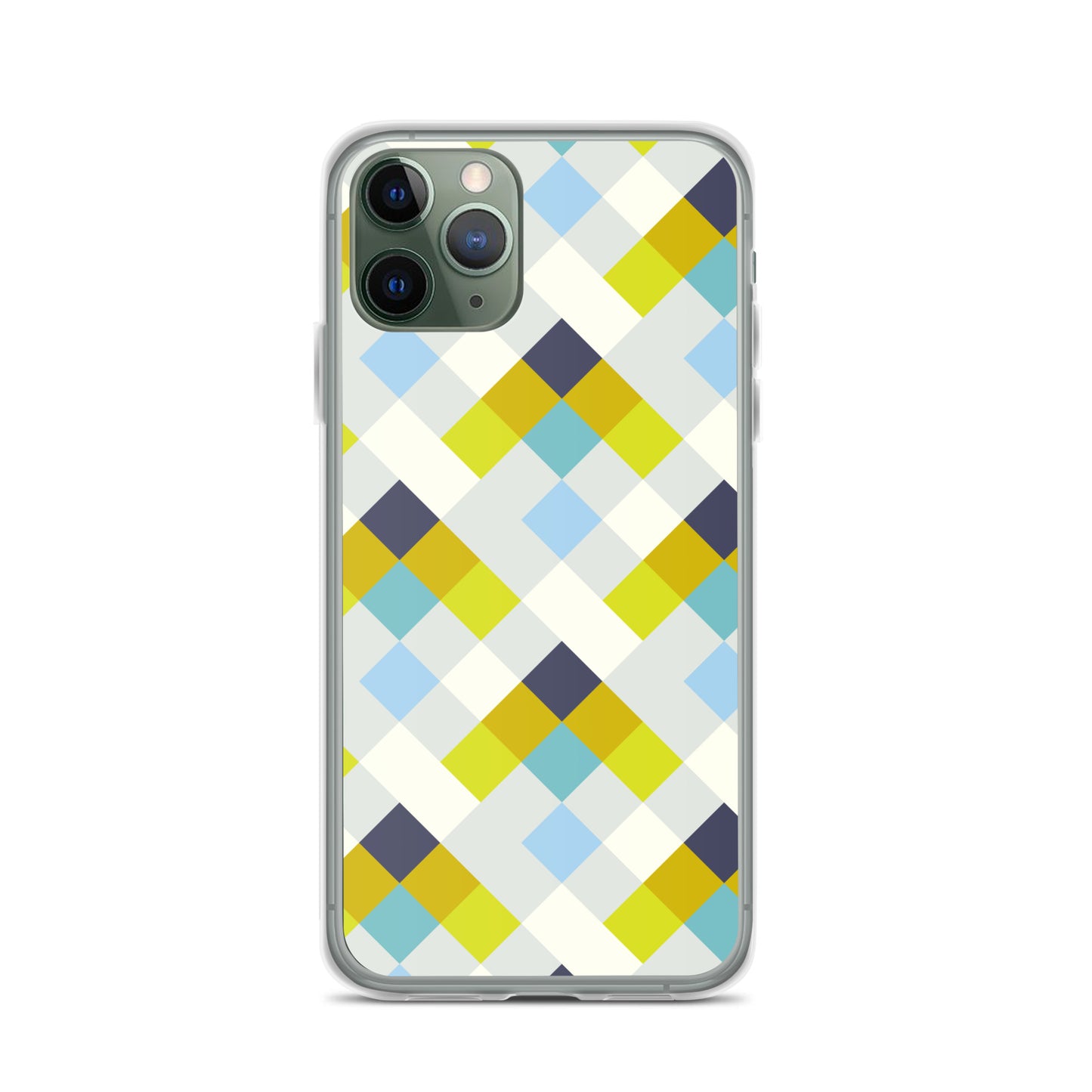 Colorful Geometric Pattern Clear Case for iPhone®