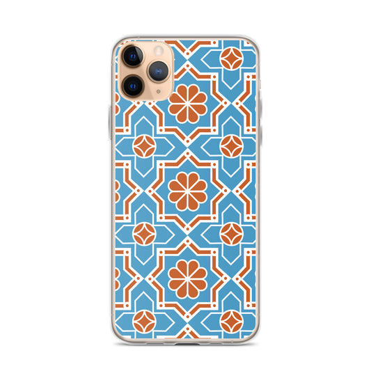 Complex Arabesque Pattern Clear Case for iPhone®