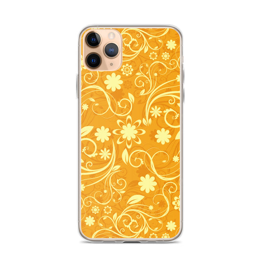 Elegant Decorative Ornamental Floral Pattern Clear Case for iPhone®