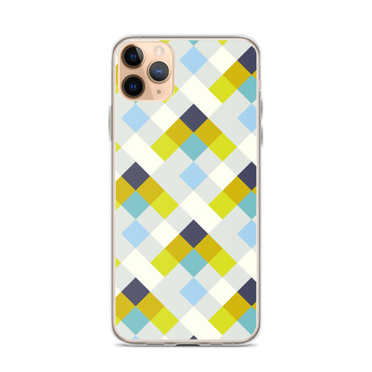 Colorful Geometric Pattern Clear Case for iPhone®