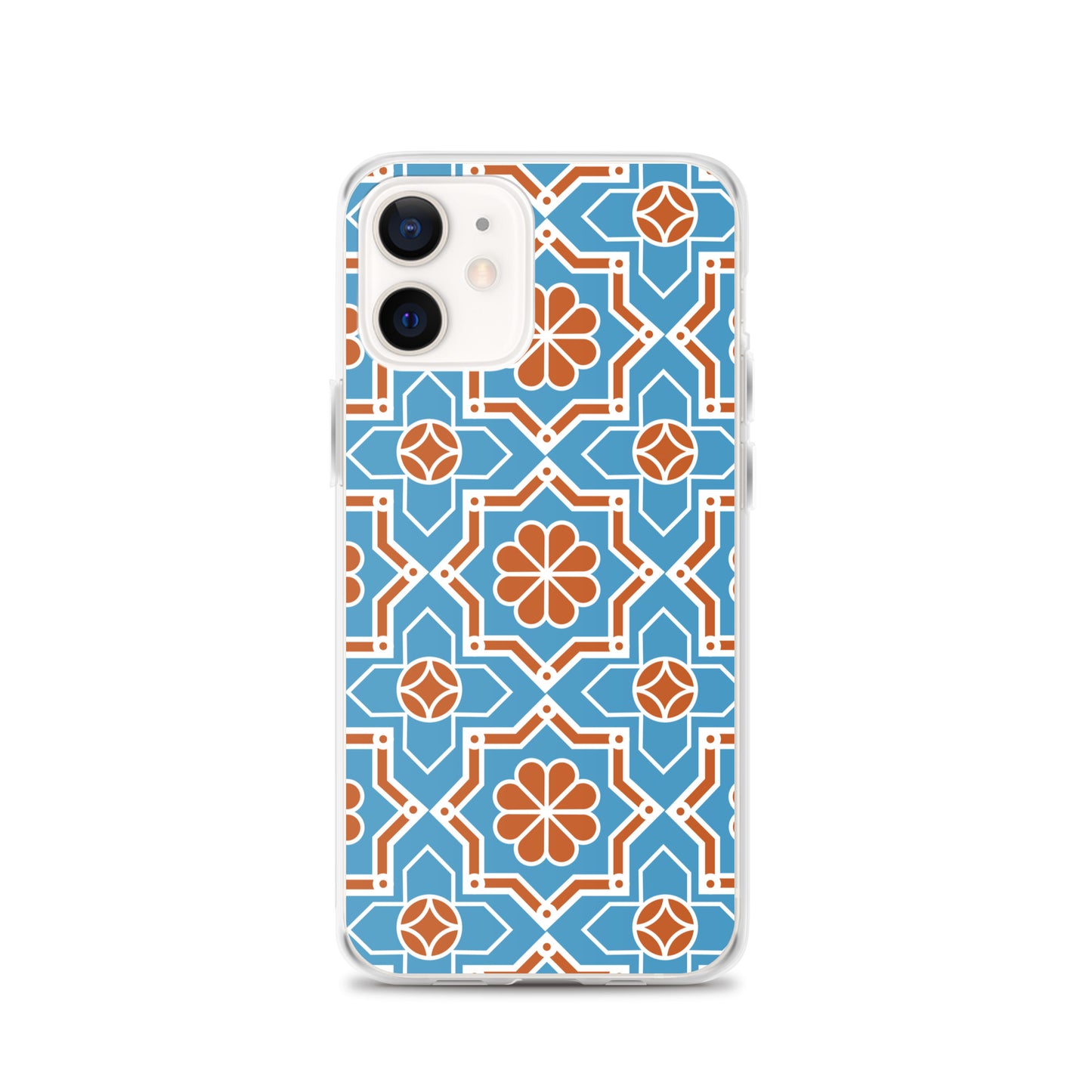 Complex Arabesque Pattern Clear Case for iPhone®