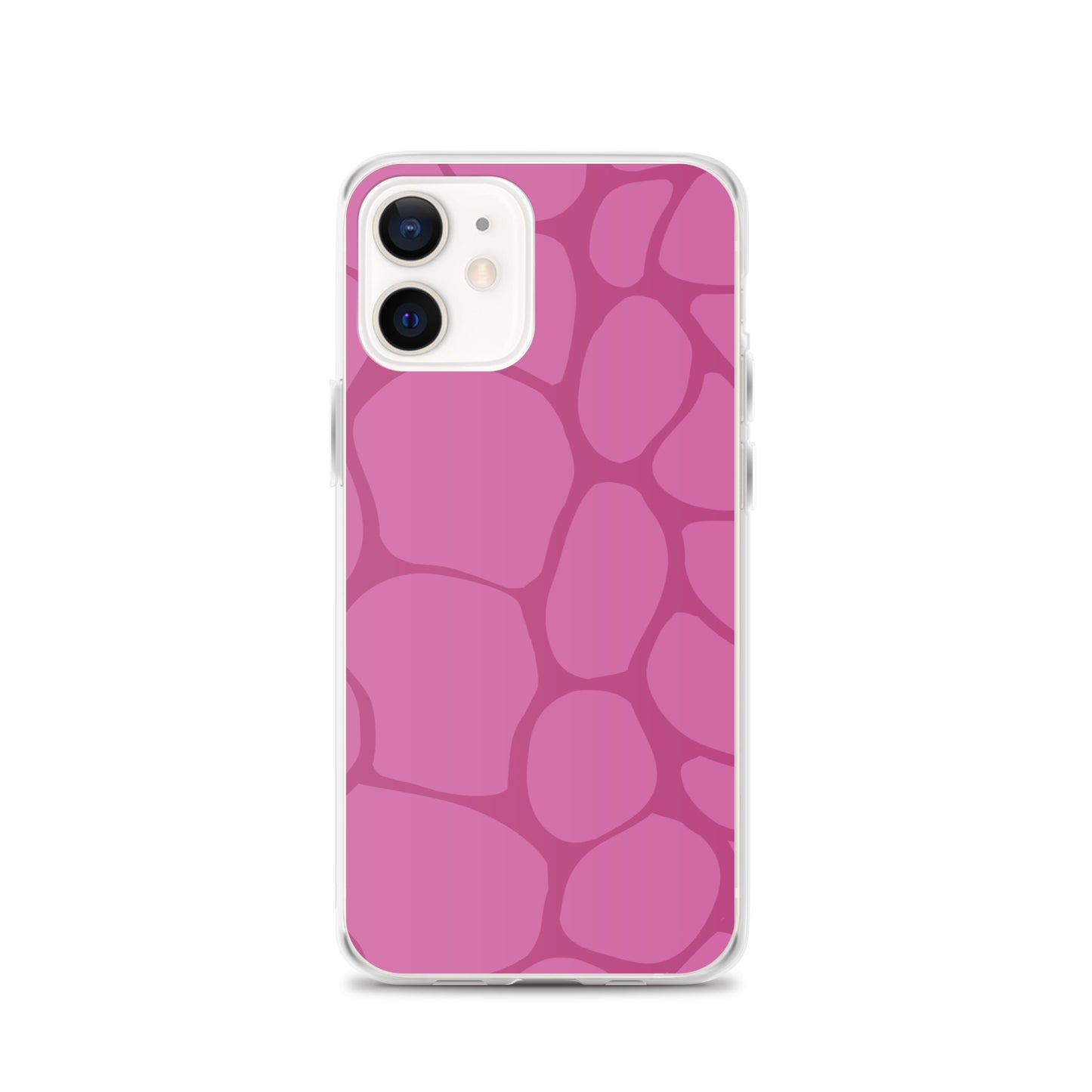 Abstract Pink Pattern Clear Case for iPhone®