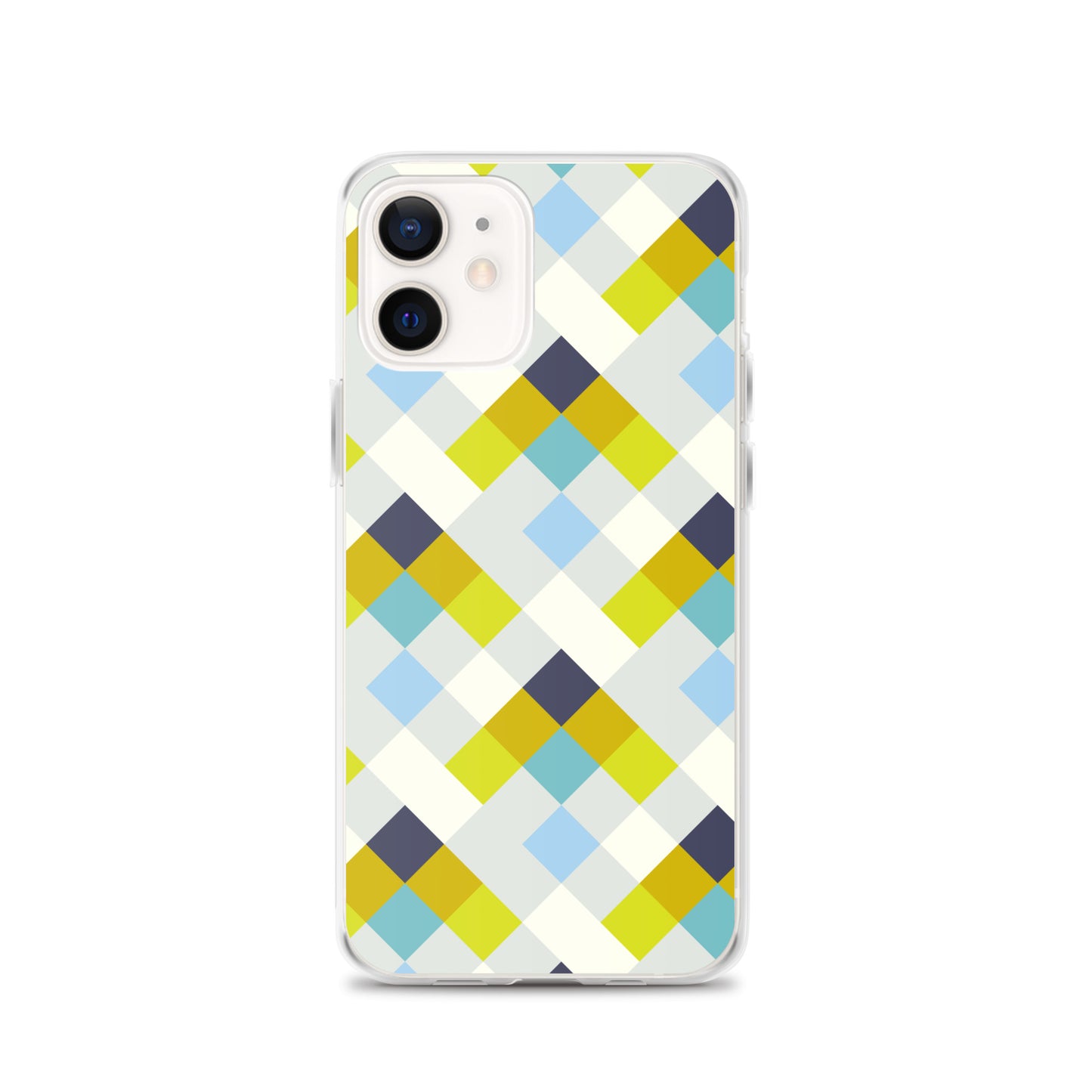Colorful Geometric Pattern Clear Case for iPhone®
