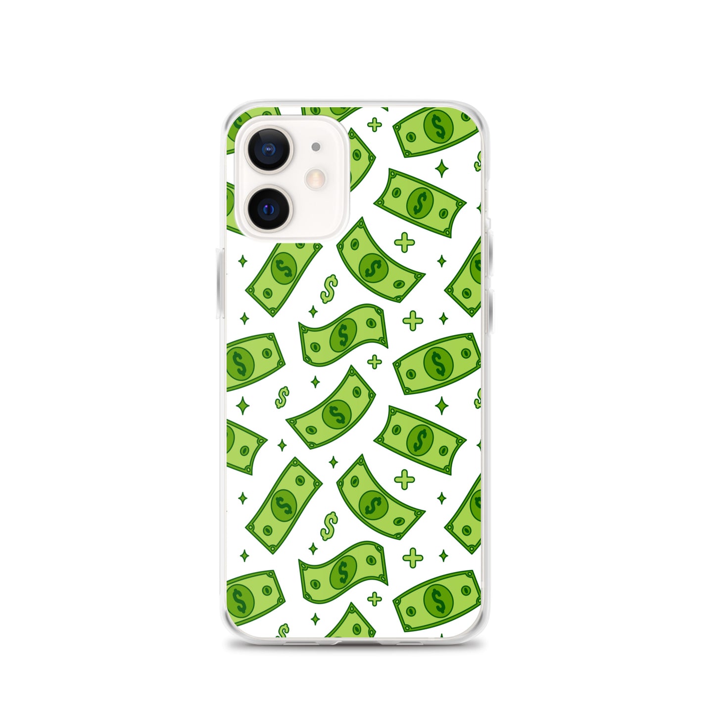 Dollar Currency Banknotes Pattern Clear Case for iPhone®