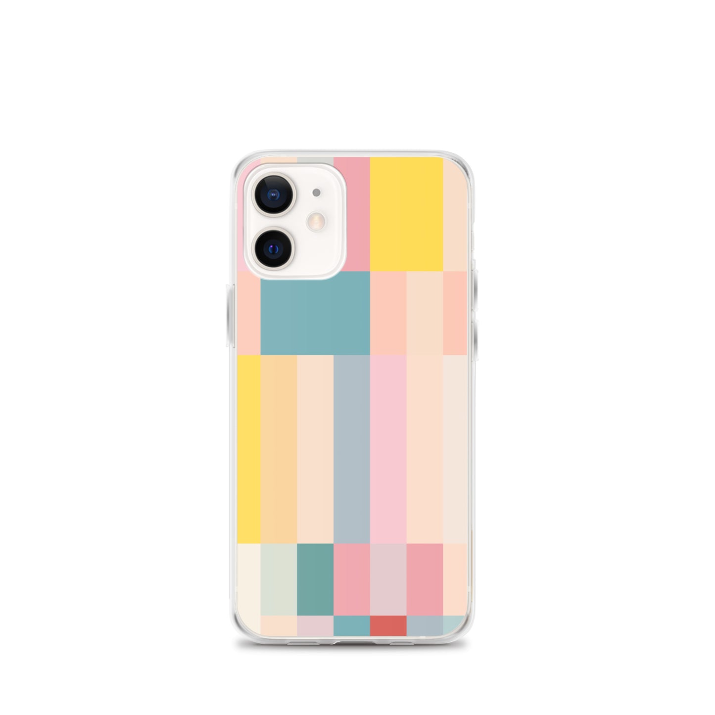 Abstract Pastel Stripes Clear Case for iPhone®