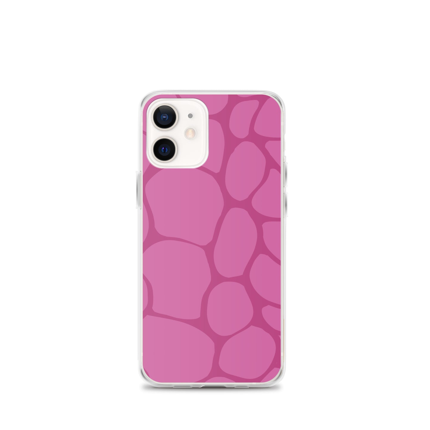 Abstract Pink Pattern Clear Case for iPhone®