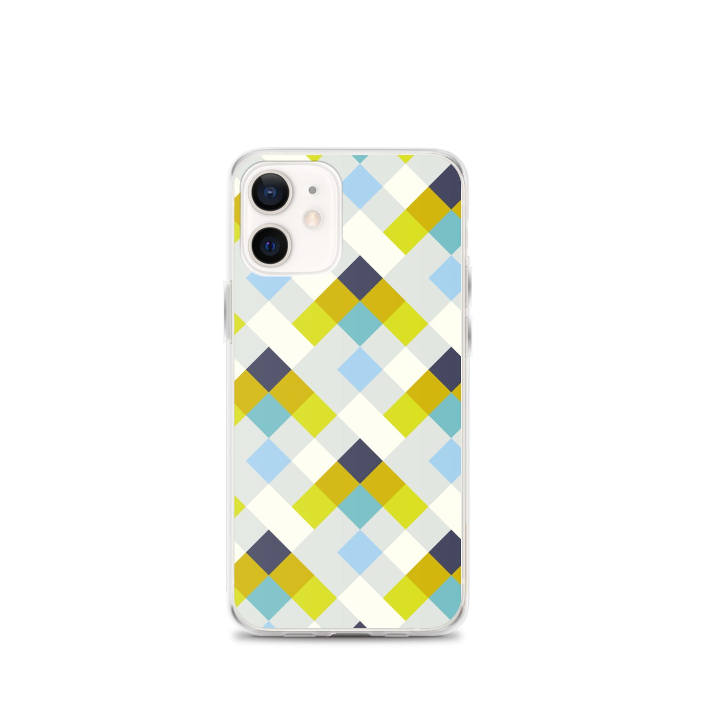 Colorful Geometric Pattern Clear Case for iPhone®