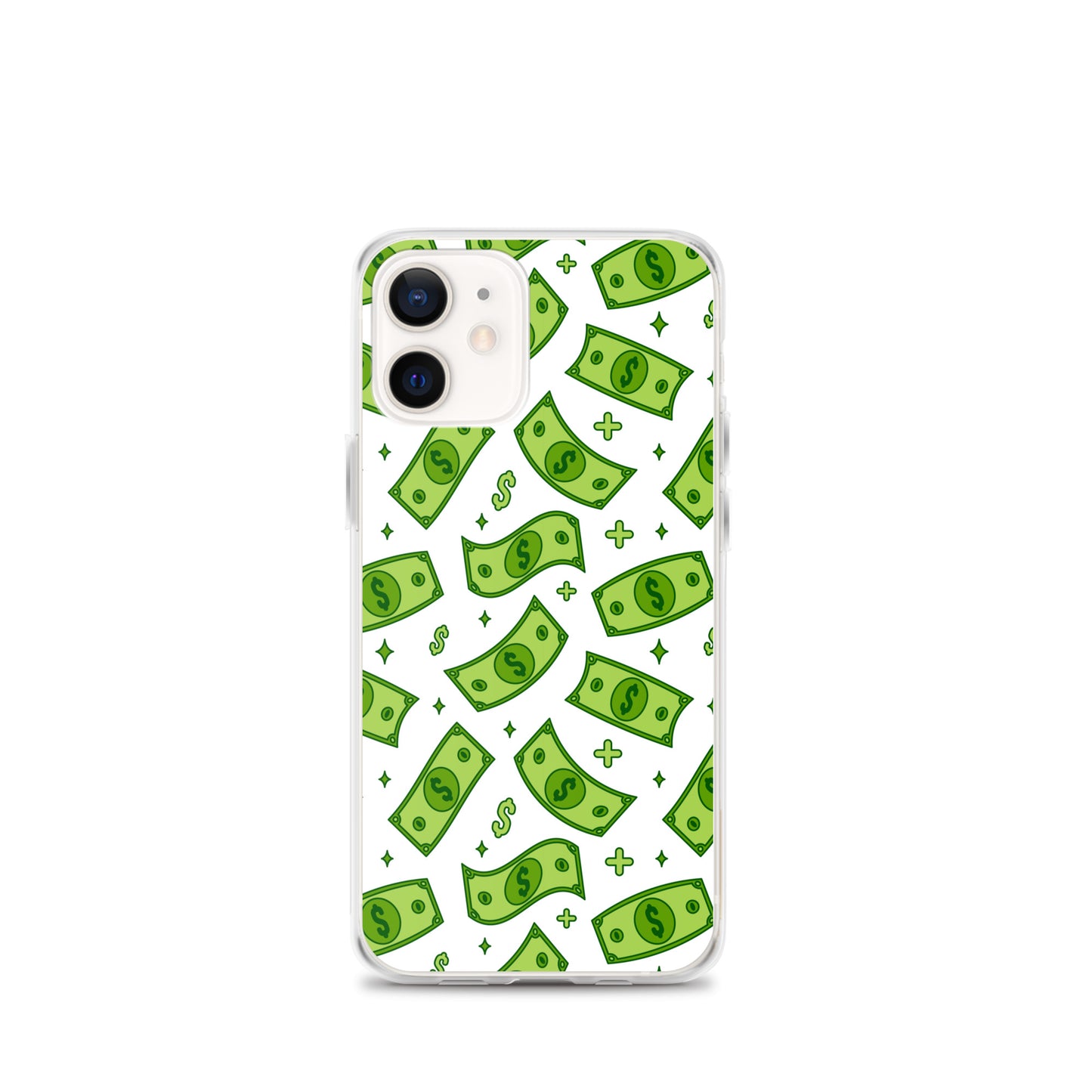 Dollar Currency Banknotes Pattern Clear Case for iPhone®