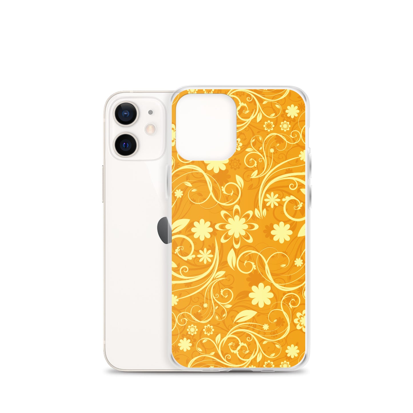 Elegant Decorative Ornamental Floral Pattern Clear Case for iPhone®