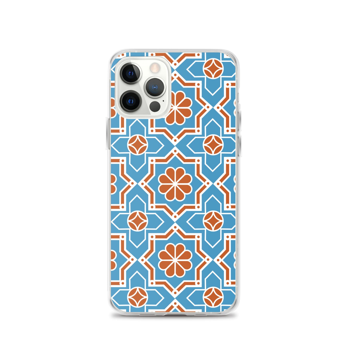 Complex Arabesque Pattern Clear Case for iPhone®