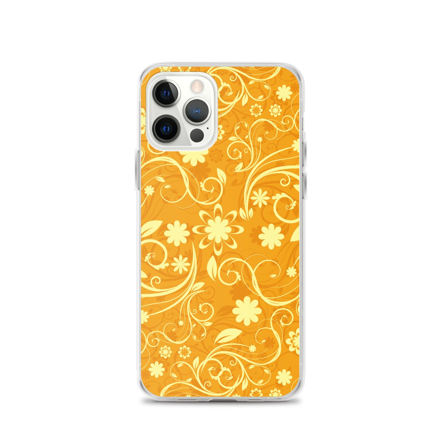 Elegant Decorative Ornamental Floral Pattern Clear Case for iPhone®