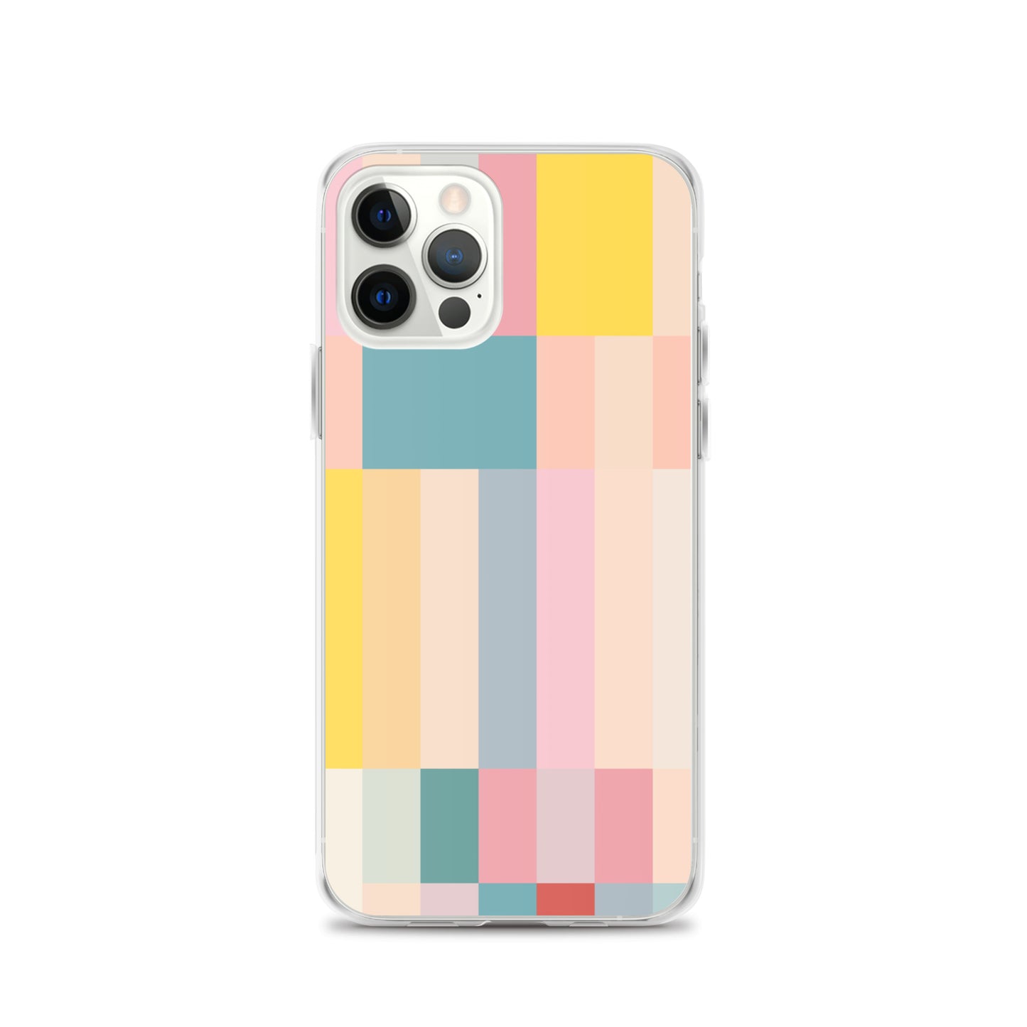Abstract Pastel Stripes Clear Case for iPhone®