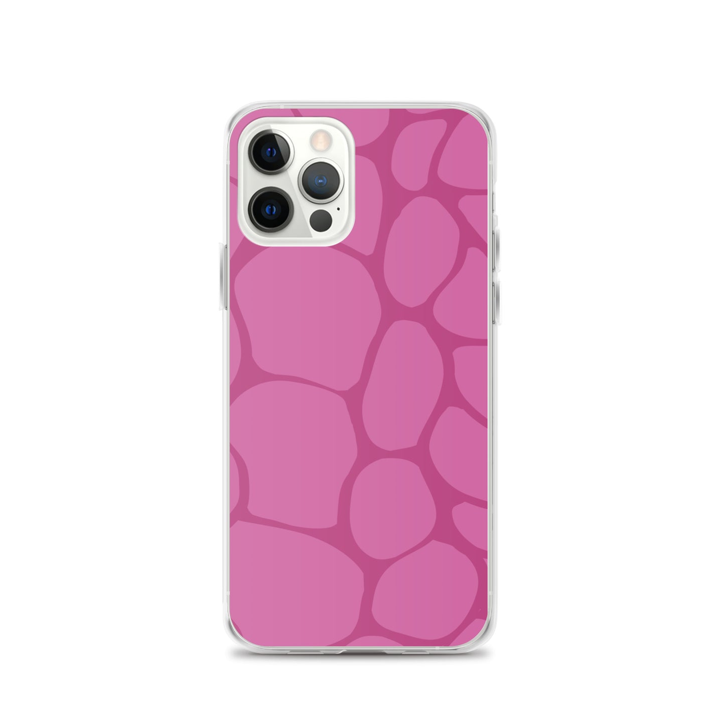 Abstract Pink Pattern Clear Case for iPhone®