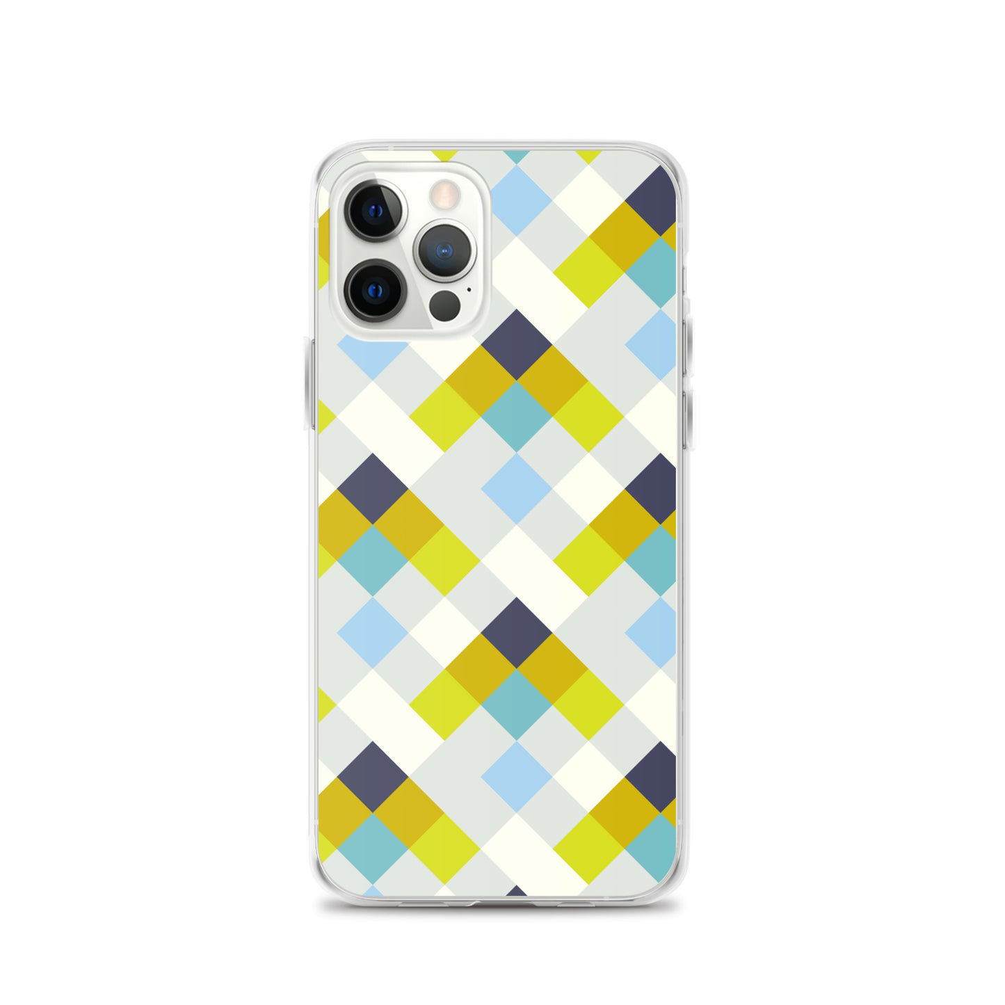 Colorful Geometric Pattern Clear Case for iPhone®