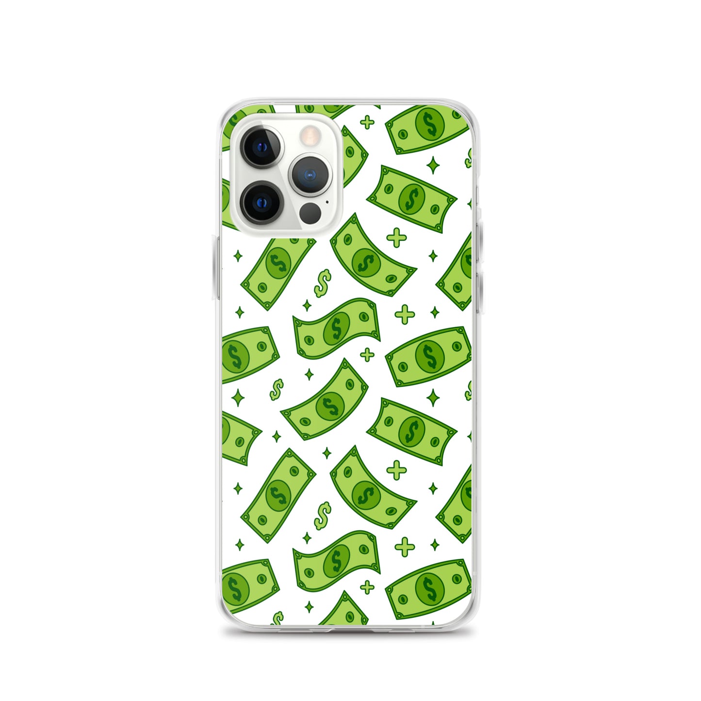 Dollar Currency Banknotes Pattern Clear Case for iPhone®