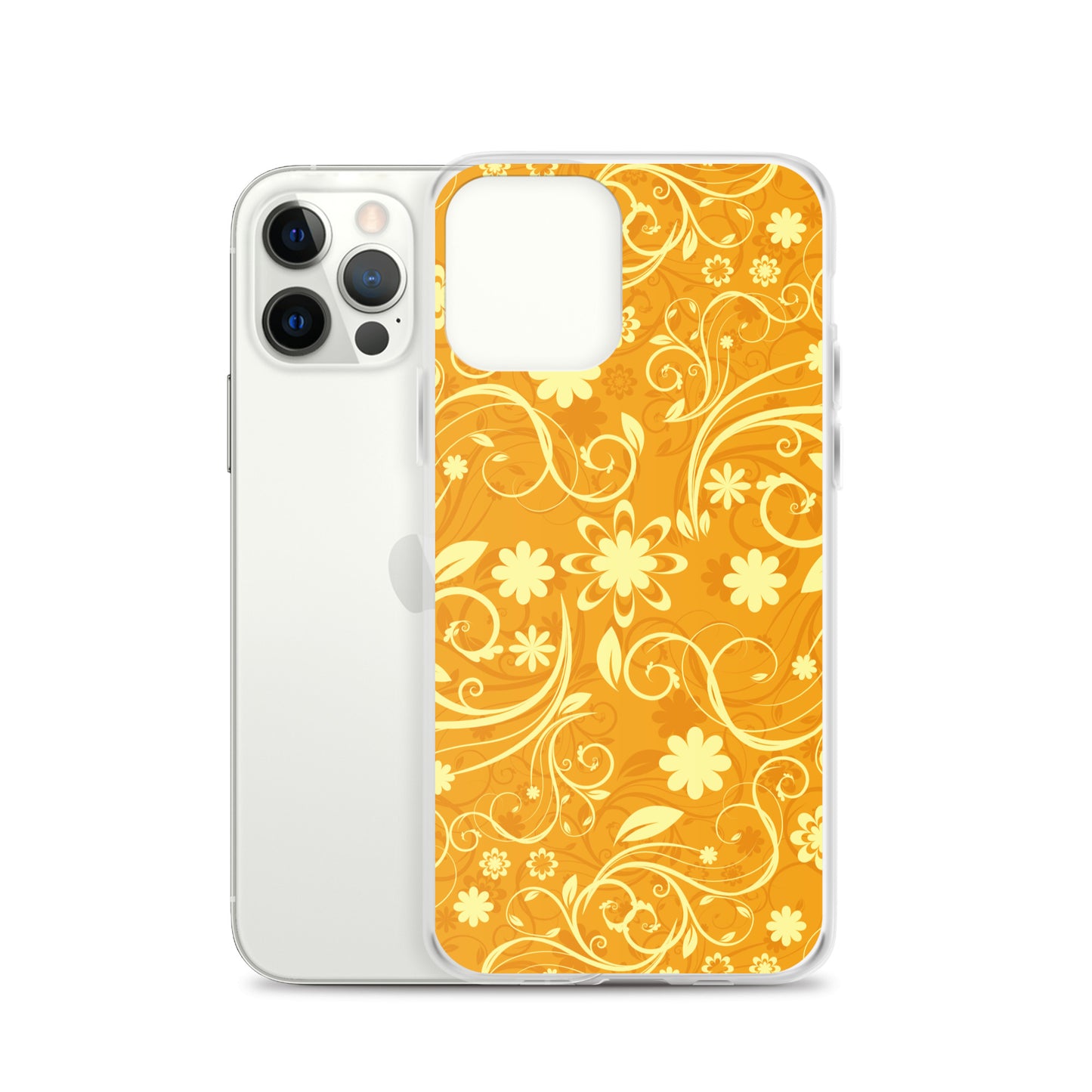 Elegant Decorative Ornamental Floral Pattern Clear Case for iPhone®