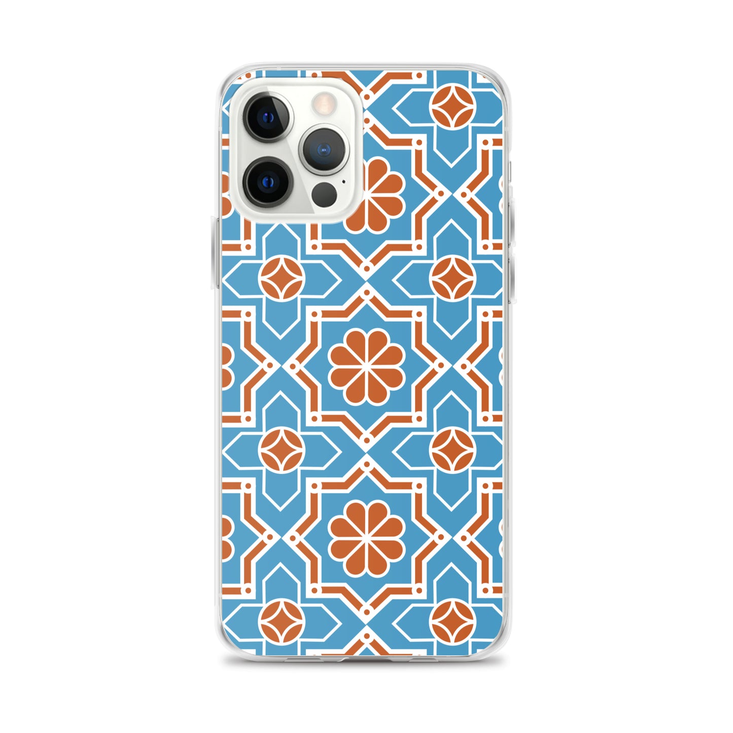 Complex Arabesque Pattern Clear Case for iPhone®