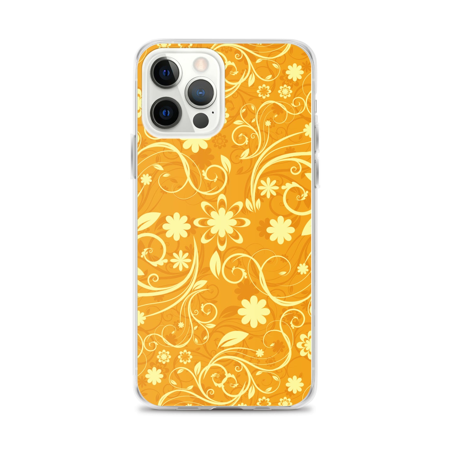 Elegant Decorative Ornamental Floral Pattern Clear Case for iPhone®