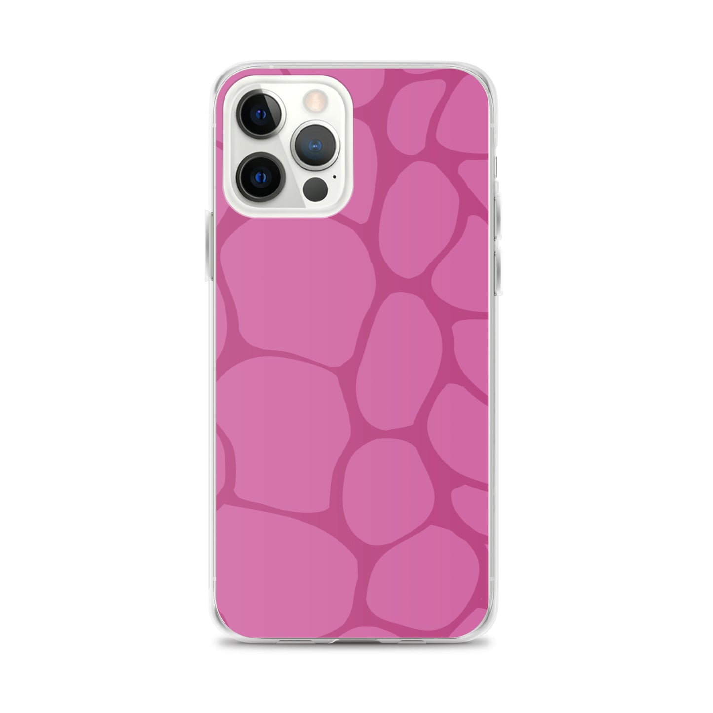 Abstract Pink Pattern Clear Case for iPhone®