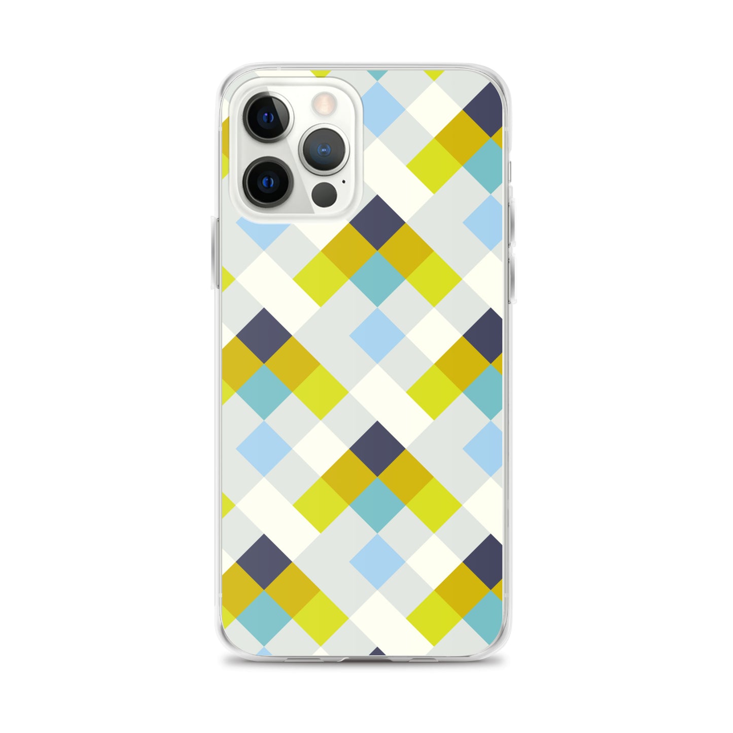 Colorful Geometric Pattern Clear Case for iPhone®