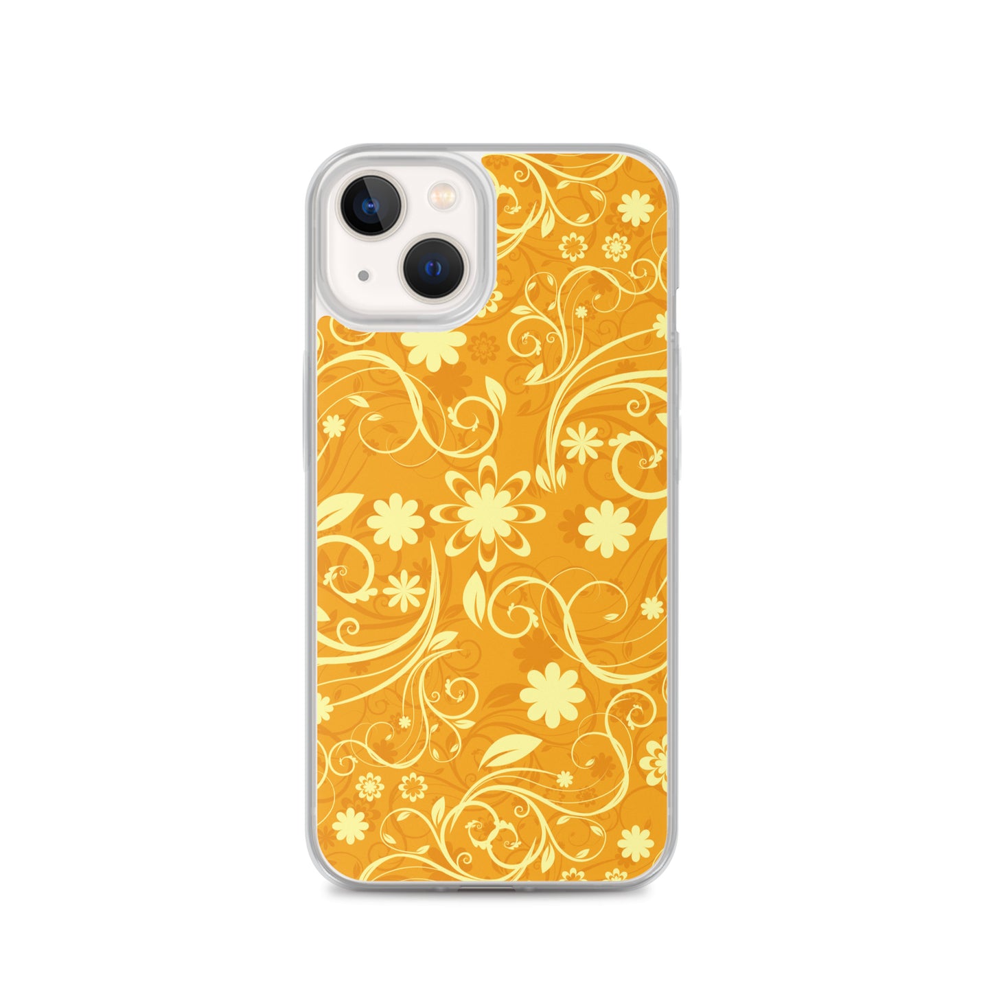 Elegant Decorative Ornamental Floral Pattern Clear Case for iPhone®