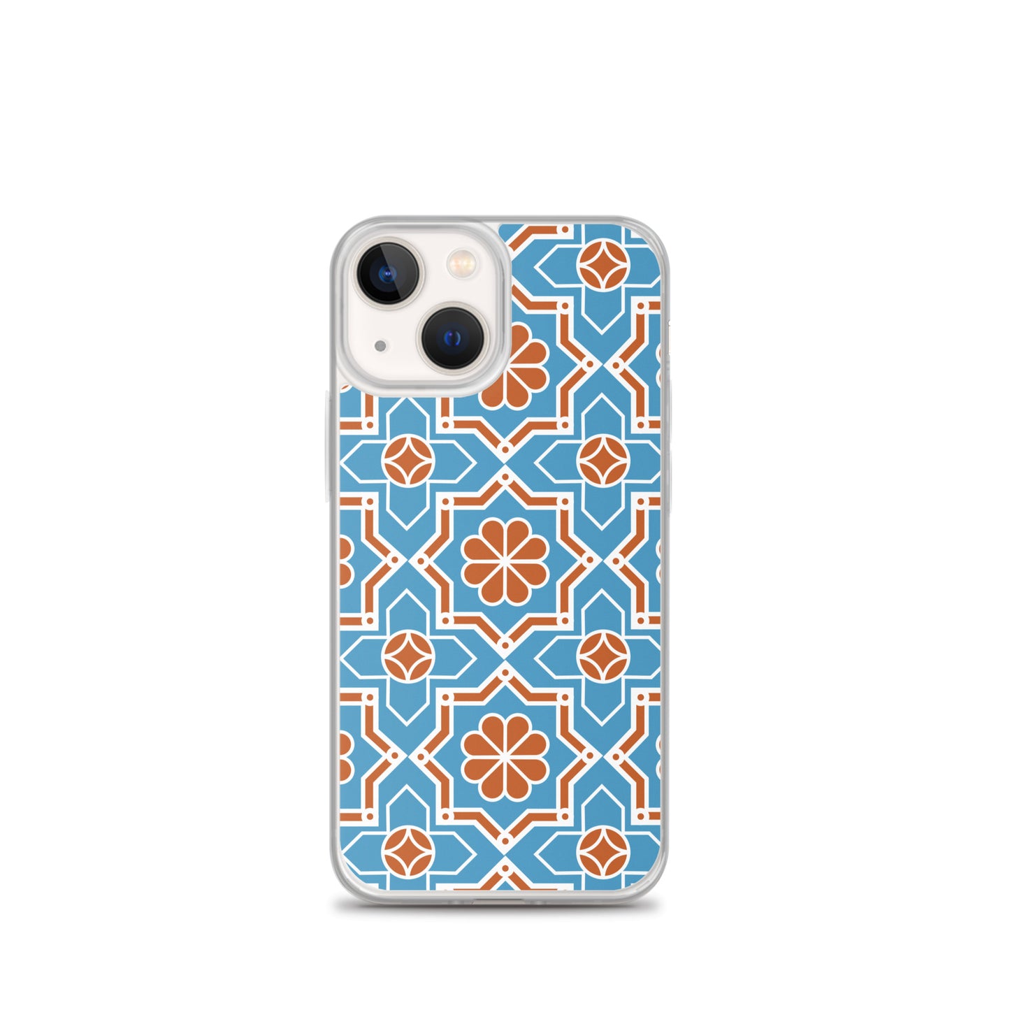 Complex Arabesque Pattern Clear Case for iPhone®
