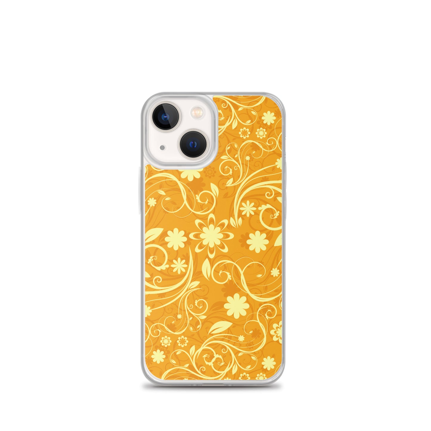 Elegant Decorative Ornamental Floral Pattern Clear Case for iPhone®