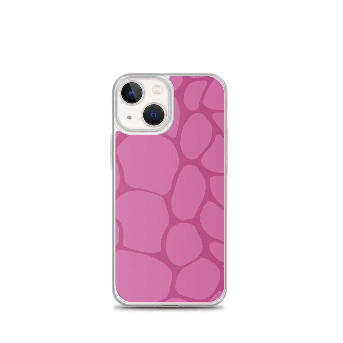 Abstract Pink Pattern Clear Case for iPhone®