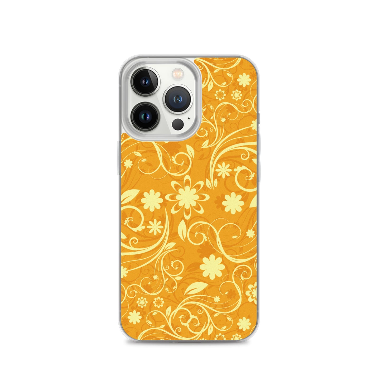 Elegant Decorative Ornamental Floral Pattern Clear Case for iPhone®