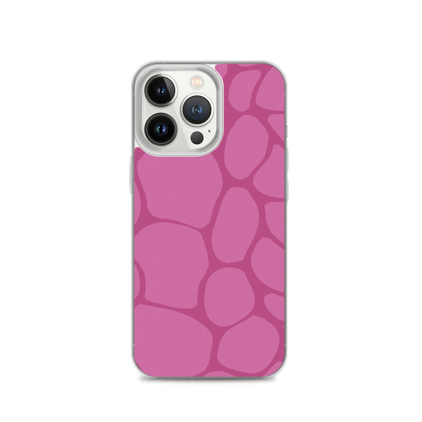 Abstract Pink Pattern Clear Case for iPhone®