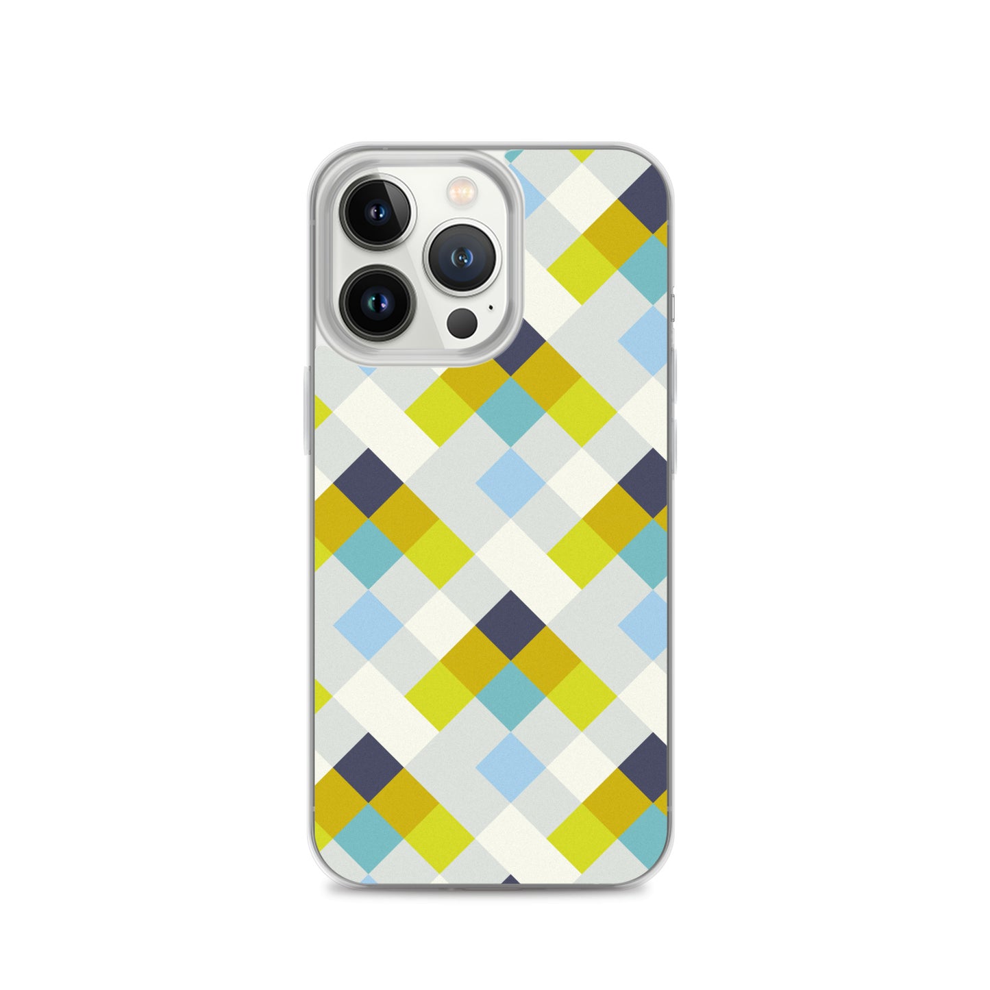 Colorful Geometric Pattern Clear Case for iPhone®