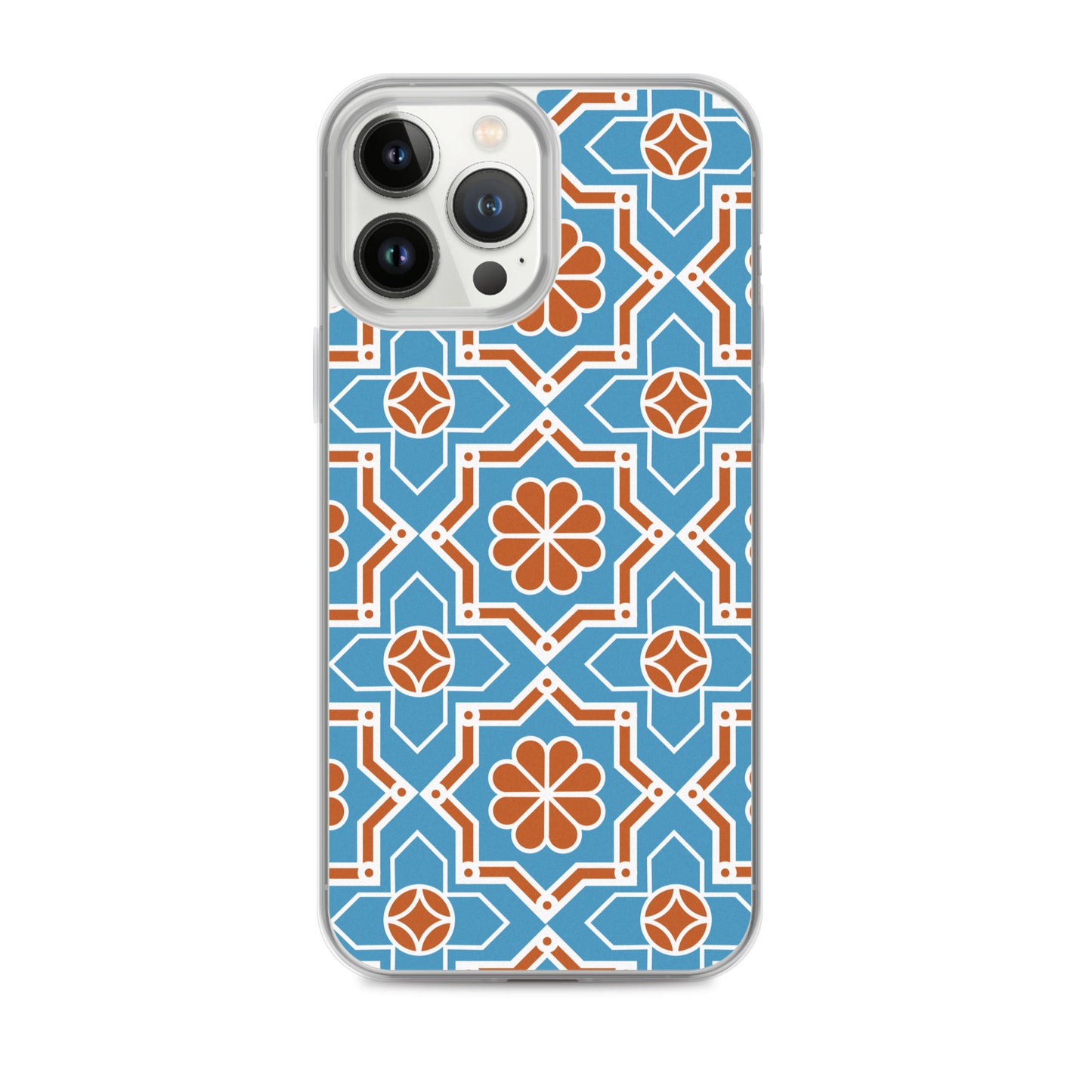 Complex Arabesque Pattern Clear Case for iPhone®