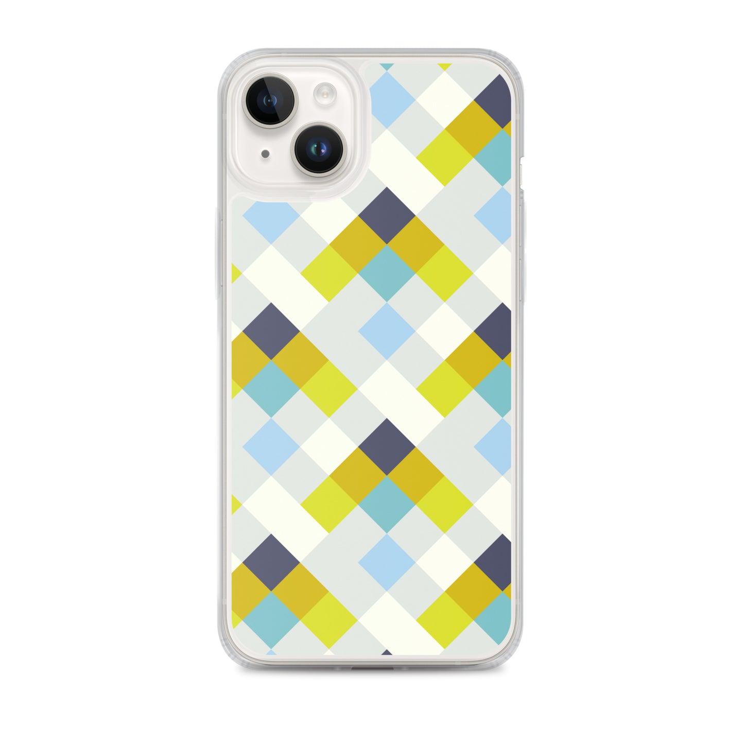 Colorful Geometric Pattern Clear Case for iPhone®