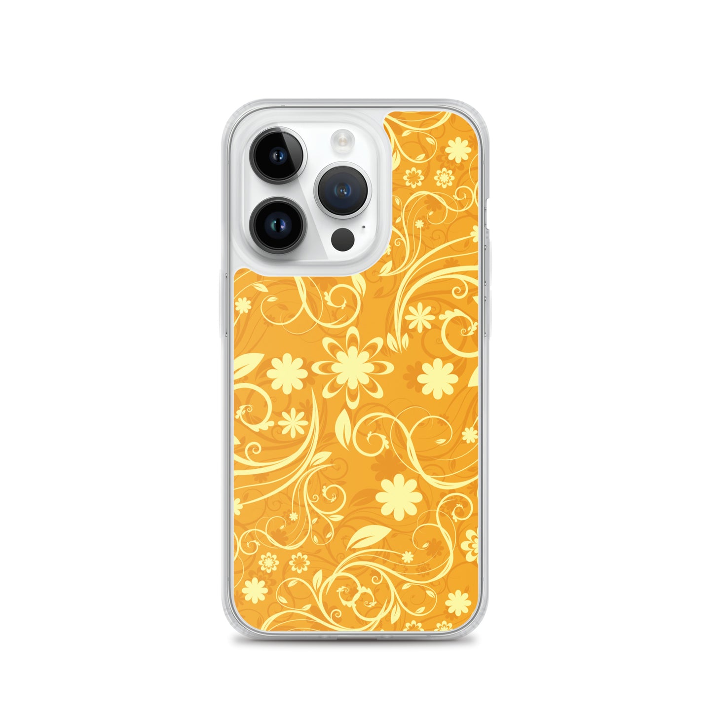 Elegant Decorative Ornamental Floral Pattern Clear Case for iPhone®