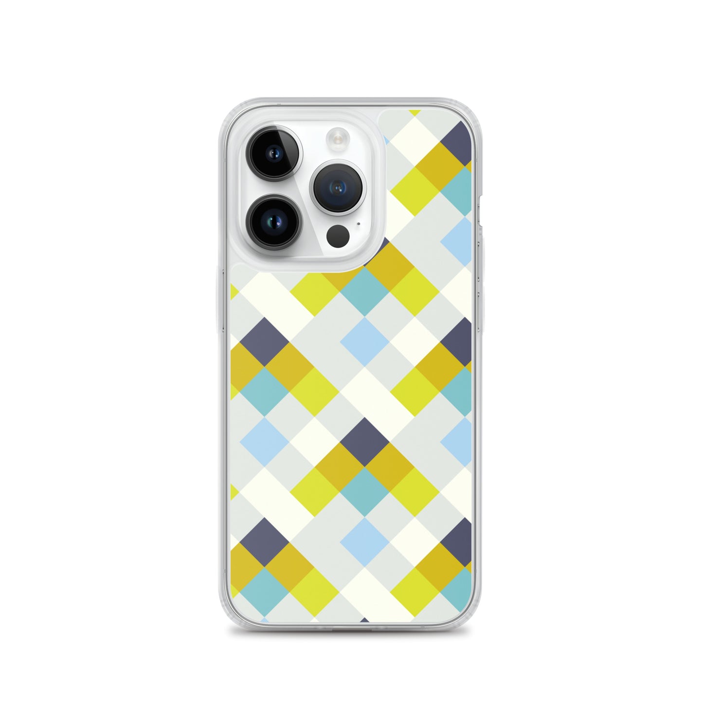 Colorful Geometric Pattern Clear Case for iPhone®
