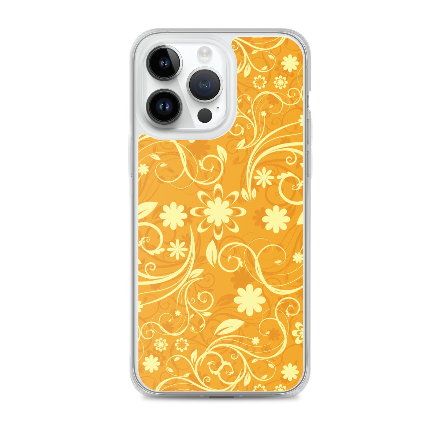 Elegant Decorative Ornamental Floral Pattern Clear Case for iPhone®