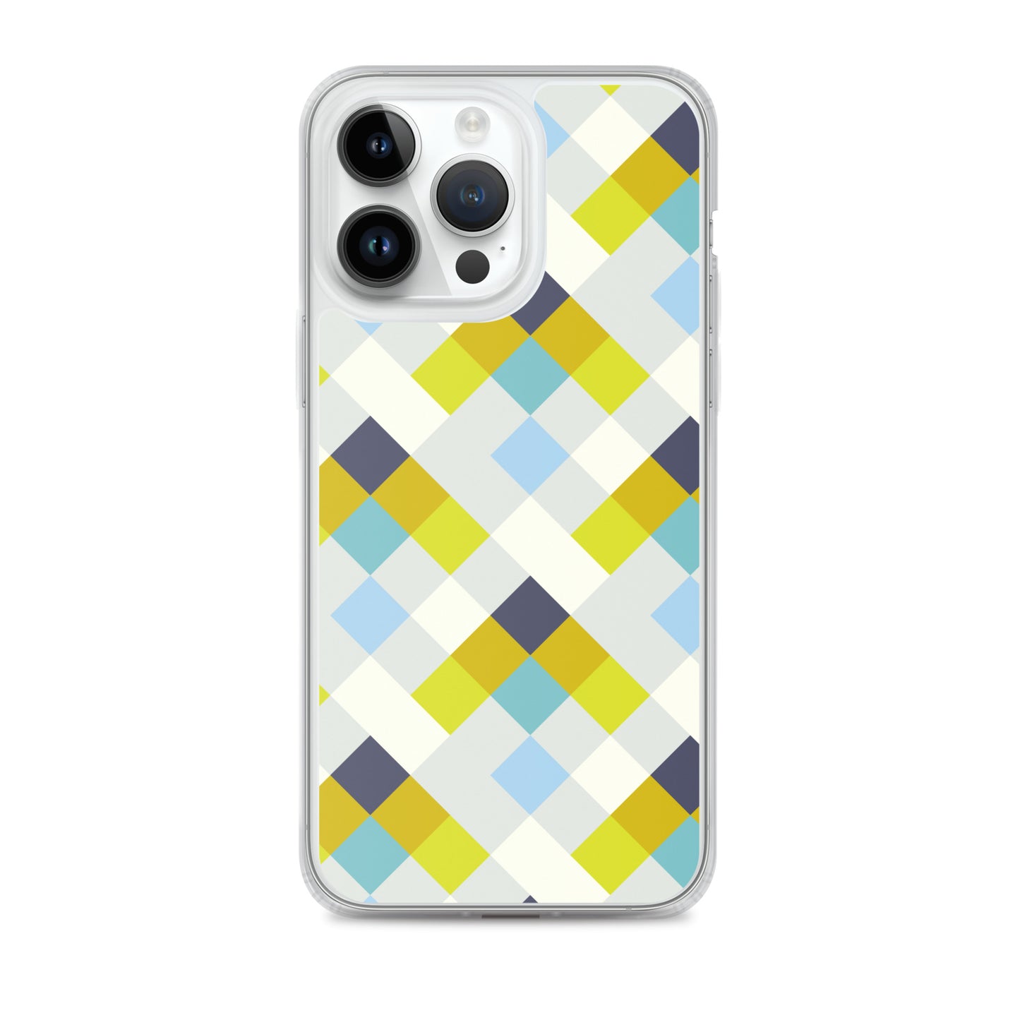 Colorful Geometric Pattern Clear Case for iPhone®