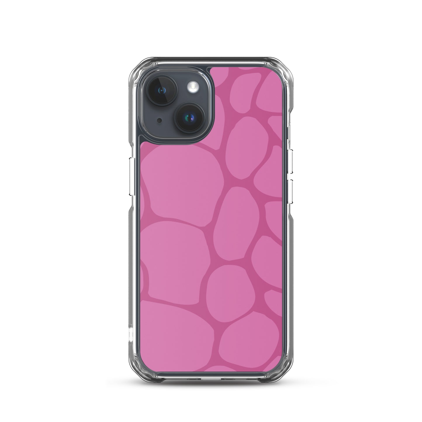 Abstract Pink Pattern Clear Case for iPhone®