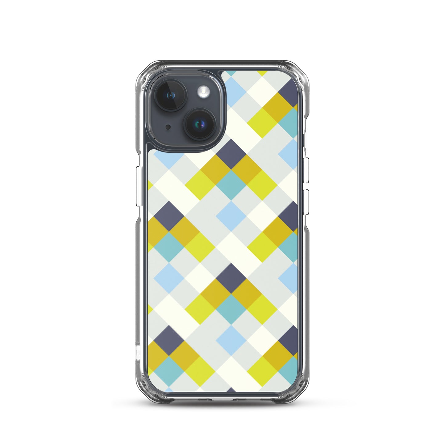 Colorful Geometric Pattern Clear Case for iPhone®