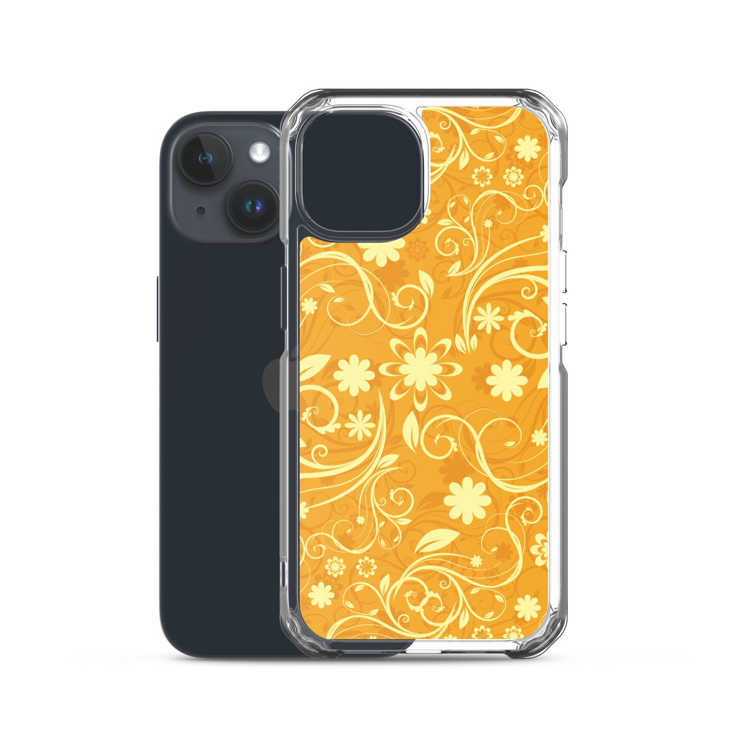 Elegant Decorative Ornamental Floral Pattern Clear Case for iPhone®